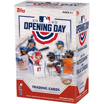 2020 Topps Opening Day Baseball 11-Pack Blaster Box
