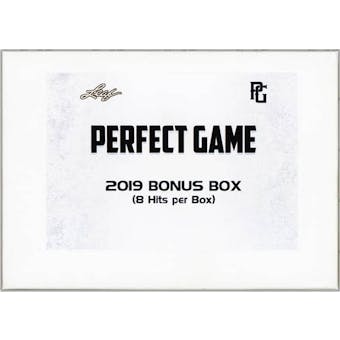 2020 Leaf Perfect Game Baseball Bonus Box