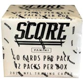 2020 Panini Score Football Jumbo Value 12-Pack Box