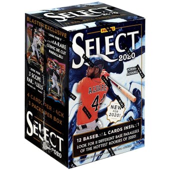 2020 Panini Select Baseball 3-Pack Blaster Box