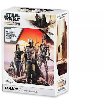 Star Wars The Mandalorian Season 1 10-Pack Blaster Box (Topps 2020)