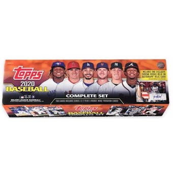 2020 Topps Factory Set Baseball (Box) (Orange)