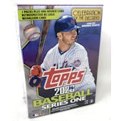 2020 Topps Series 1 Baseball 7-Pack Blaster Box (RC Logo Medallion Card!)