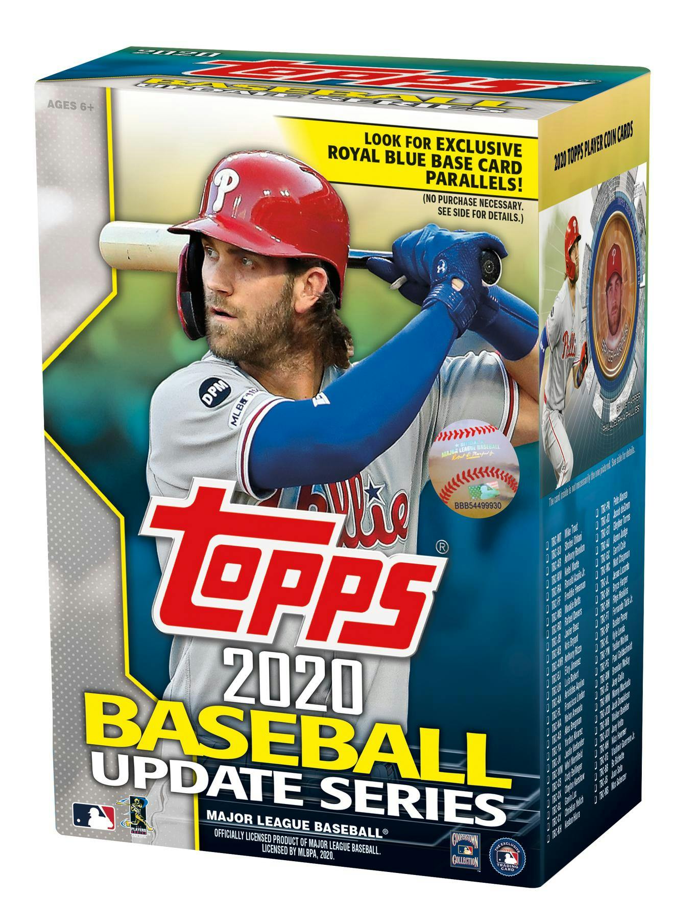 2020 Topps Update Baseball 7Pack Blaster Box DA Card World