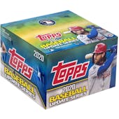 2020 Topps Update Series Baseball Retail 24-Pack Box