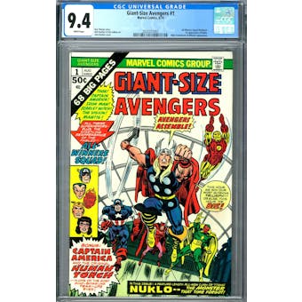 Giant-Size Avengers #1 CGC 9.4 (W) *2020251007*