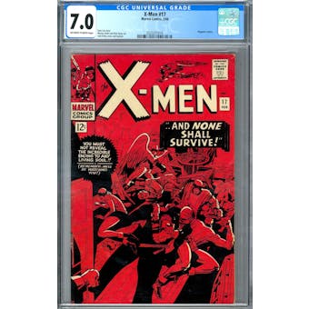 X-Men #17 CGC 7.0 (OW-W) *2020251016*