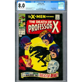 X-Men #42 CGC 8.0 (OW-W) *2020252002*