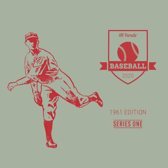 2020 Hit Parade Baseball 1961 Edition - Series 1 - 10 Box Hobby Case /200 - Maris - Mantle