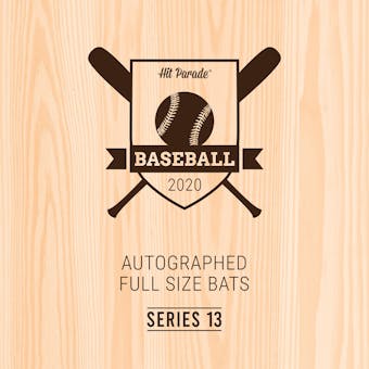 2020 Hit Parade Autographed Baseball Bat 1-Box Series 13- DACW Live 6 Spot Random Division Break #4