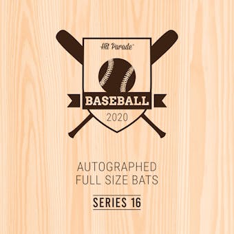 2020 Hit Parade Autographed Baseball Bat Hobby Box - Series 16 - Trout, Mays, & Griffey Jr.!!!
