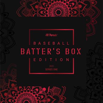 2020 Hit Parade Baseball BATTER'S BOX Unopened Edition - Series 1 - Hobby Box /50 (Presell)
