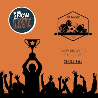 2020 Hit Parade Multi Sport Exclusive Series 2 - 4-Box Case- DACW Live 30 Spot Random Team Break #3