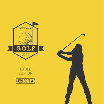 2020 Hit Parade Autographed Golf EAGLE Edition Hobby Box - Series 2 - Tiger Woods & Jack Nicklaus!!!
