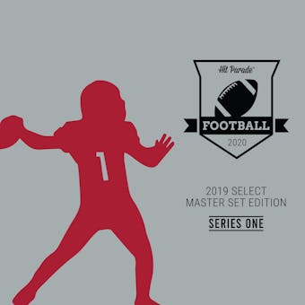 2020 Hit Parade '19 Select Master Set Series 1 Football Hobby Box /100 Kyler-Lock-DK!!