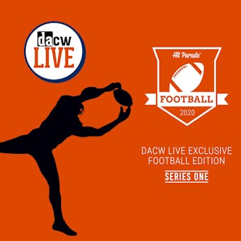 2020 Hit Parade DACW Live Exclusive Football 1-Box- DACW Live 8 Spot Random Division Break #29