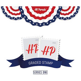 2020 Hit Parade Graded Stamp Edition - Series 1 - Hobby Box - Graded PSE Stamps!