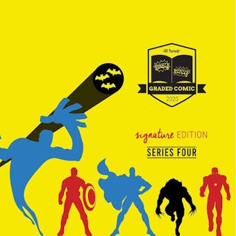 2020 Hit Parade Signature Series Graded Comic Edition Hobby Box -Series 4 - 1ST VENOM BLACK WIDOW SIGNED STAN