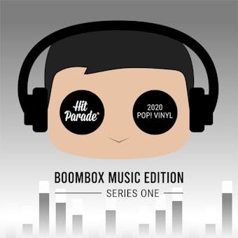 2020 Hit Parade POP Vinyl Boombox Music Edition Hobby Box - Series 1 - Justin Timberlake Auto!
