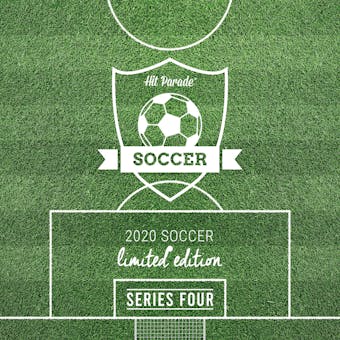 2020 Hit Parade Soccer Limited Edition - Series 4 - 10 Box Hobby Case /100 Batistuta-Ronaldo-Pulisic