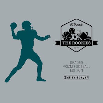 2020 Hit Parade The Rookies Prizm Football Edition Series 11 Hobby 10-Box Case /100- Wilson-Allen-Dak