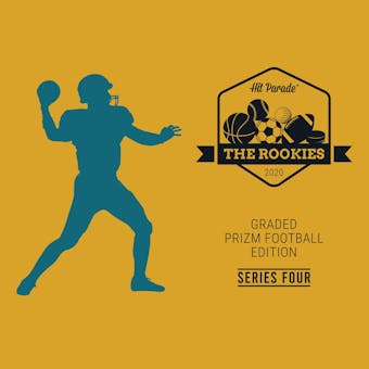 2020 Hit Parade The Rookies Prizm Football Edition - Series 4 - Hobby Box /100 - Mahomes-Burrow