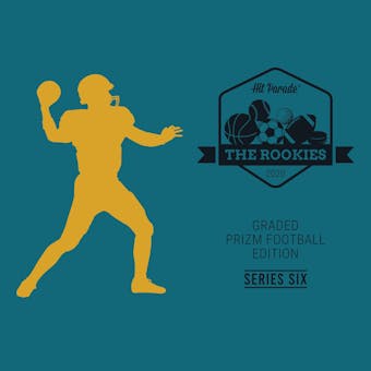 2020 Hit Parade The Rookies Prizm Football Edition - Series 6 - 10-Box Hobby Case /100- Mahomes-Dak-Kyler