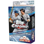 2020 Topps Chrome Baseball Hanger Box (Lot of 6)