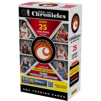 2021/22 Panini Chronicles Basketball Cereal Box