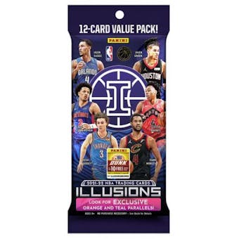 2021/22 Panini Illusions Basketball Jumbo Value 20-Pack Box