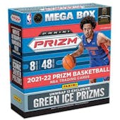 2021/22 Panini Prizm Basketball Mega Box (Fanatics) (Green Ice Prizms!)