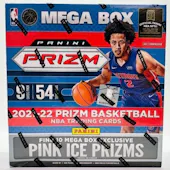 2021/22 Panini Prizm Basketball Mega 20-Box Case (Pink Ice Prizms!)