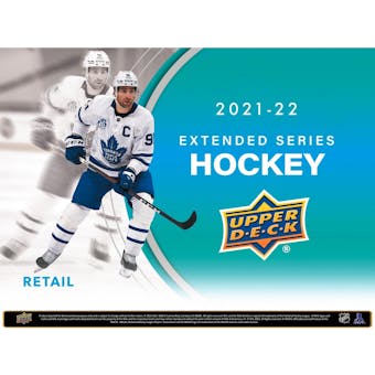 2021/22 Upper Deck Extended Series Hockey 24-Pack Retail 20-Box Case (Presell)