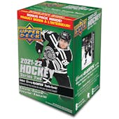 2021/22 Upper Deck Series 2 Hockey 6-Pack Blaster 20-Box Case (Presell)