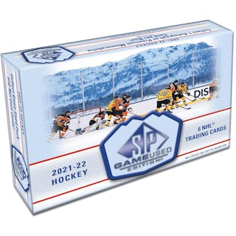 2021/22 Upper Deck SP Game Used Hockey Hobby Box (Presell)
