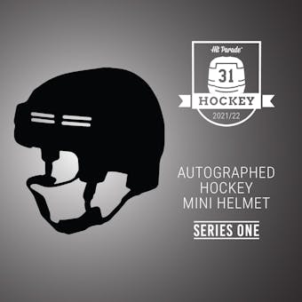 2021/22 Hit Parade Auto Hockey Mini Helmet 1-Box Series 2- DACW Live 4 Spot Random Division Break #3
