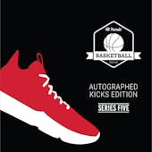 2021/22 Hit Parade Autographed Basketball "KICKS" - Hobby Box - Series 5