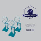 2021/22 Hit Parade Auto THREE PEAT Basketball Series 1 - 3-Box- DACW Live 9 Spot Random Hit Break #1