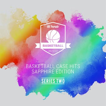 2021/22 Hit Parade Basketball Case Hits Sapphire Edition - Series 2 - Hobby Box /50 - Kaboom!-Downtown-