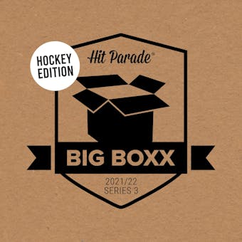 2021/22 Hit Parade Autographed BIG BOXX Hockey Hobby Box - Series 3 - Gretzky, Howe, Ovechkin & Bedard!!