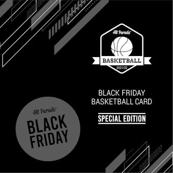 2021/22 Hit Parade Basketball Black Friday Special Edition Hobby Box /100 Lebron-Zion-Durant