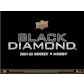 2021/22 Upper Deck Black Diamond Hockey Hobby 10-Box Case- DACW Live 31 Spot Random Team Break #13