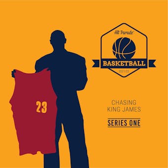 2021/22 Hit Parade Chasing King James Series 1 Basketball Hobby Box /98 LEBRON-WADE-MELO