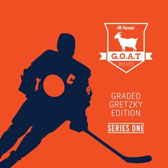 2021/22 Hit Parade GOAT Gretzky Graded Edition - Series 1 - Hobby 10-Box Case /100