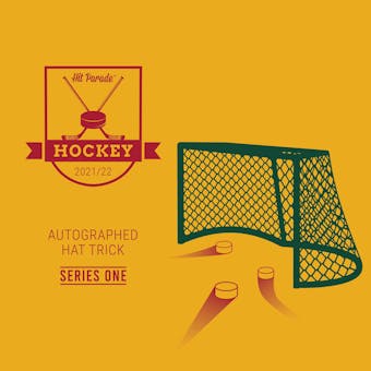 2021/22 Hit Parade Autographed HAT TRICK Hockey Series 1 Hobby Box - Ovechkin, Crosby, MacKinnon & McDavid!!