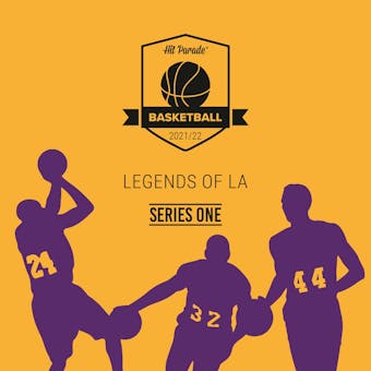 2022 Hit Parade Basketball - Legends of LA - Series 1 - Hobby Box /100 LeBron-West-Mikan