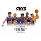 2020/21 Onyx Vintage Basketball Hobby 24-Box Case