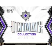 2021/22 Upper Deck Ultimate Collection Hockey Hobby 8-Box Case (Presell)