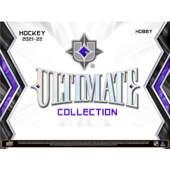 2021/22 Upper Deck Ultimate Collection Hockey Hobby 16-Box Case (Presell)
