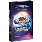 2021/22 Topps Finest Basketball Hobby 10-Box Case